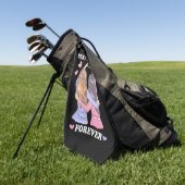 Die besten Freunde für immer Golfhandtuch (Gras)