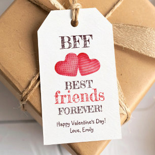 Die besten Freunde für immer Happy Valentine's Day Geschenkanhänger