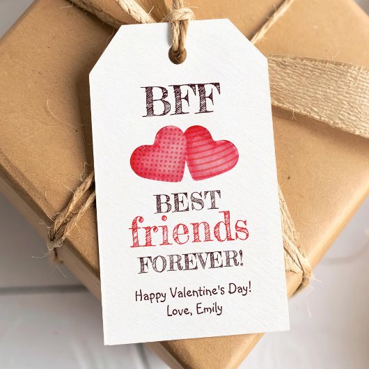 Die besten Freunde für immer Happy Valentine's Day Geschenkanhänger