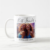 Die besten Freunde für immer Kaffeetasse (Links)