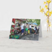 Die besten Freunde für immer Karte Alte polnische  (Gelbe Blume)