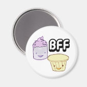 Die besten Freunde für immer Magnet (Vorderseite/Rückseite)