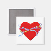 Die besten Freunde für immer Magnet (Vorderseite/Rückseite)