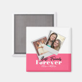 Die besten Freunde für immer Magnet (Vorderseite/Rückseite)