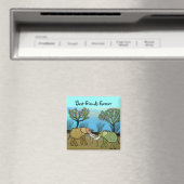 Die besten Freunde für immer Magnet (In Situ (Geschirrspüler))
