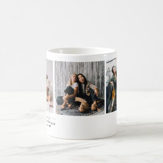 Die besten Freunde für immer | Moderne BESTE FREUN Kaffeetasse (Mittel)