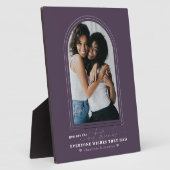 Die besten Freunde für immer | Modernes, einfaches Fotoplatte (Seite)