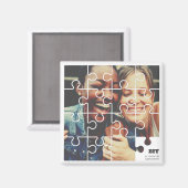 Die besten Freunde für immer Modernes Puzzle-Gesch Magnet (Vorderseite/Rückseite)
