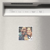 Die besten Freunde für immer Modernes Puzzle-Gesch Magnet (In Situ (Geschirrspüler))