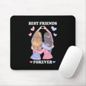 Die besten Freunde für immer Mousepad (Mit Mouse)