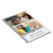 Die besten Freunde für immer niedlichen 4 Fotos Co Notizblock (Rechte Seite)