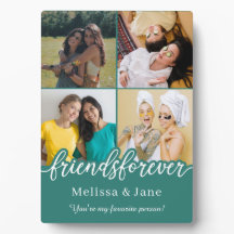 Die besten Freunde für immer niedlichen 4 Fotos sa