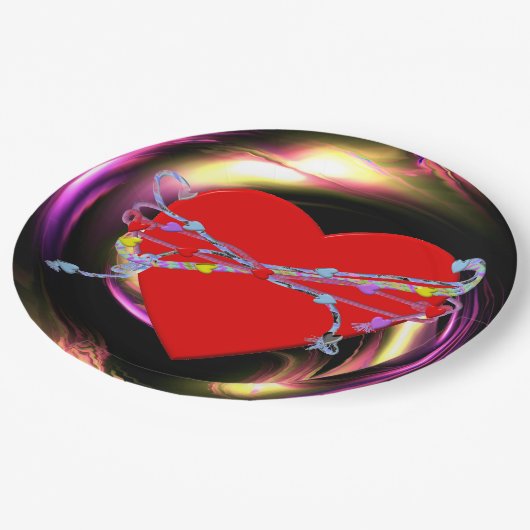 Die besten Freunde für immer, Pappteller (Schrägansicht)