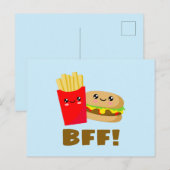 Die besten Freunde für immer Postkarte (Vorne/Hinten)