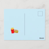 Die besten Freunde für immer Postkarte (Rückseite)