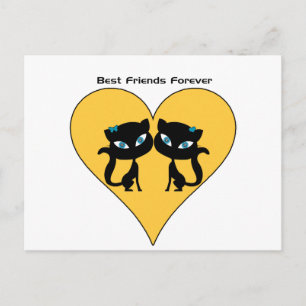 Die besten Freunde für immer Postkarte
