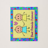 Die besten Freunde für immer Puzzle (Vertikal)