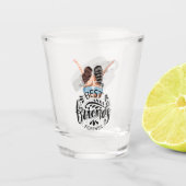 Die besten Freunde für immer Schnapsglas (Vorderseite)