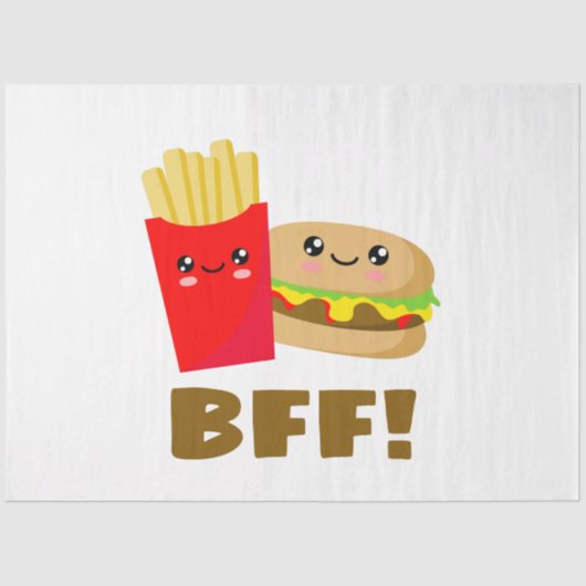 Die besten Freunde für immer Seidenpapier (Vorderseite)