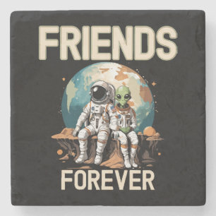 Die besten Freunde für immer Steinuntersetzer