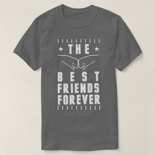 Die besten Freunde für immer T-Shirt (Design vorne)