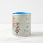 Die besten Freunde für immer Tasse (Zentrum)