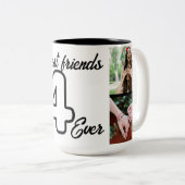 Die besten Freunde für immer - Tasse der FotoColla (VorderseiteRechts)