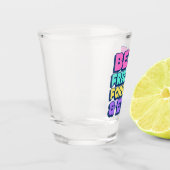 Die besten Freunde für immer und immer Schnapsglas (Links)