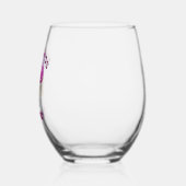 Die besten Freunde für immer Weinglas Ohne Stiel (Links)