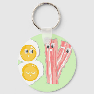 Die besten Freunde für KAWAII BACON und EGGS BESTE Schlüsselanhänger
