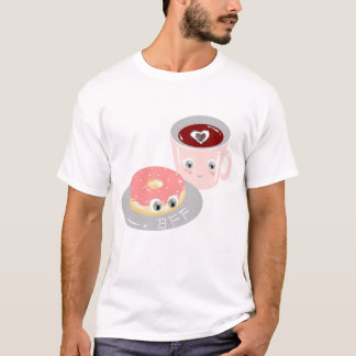 Die besten Freunde für Kawaii Kaffee und Donut BES T-Shirt