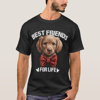 Die besten Freunde für Niedliche Welpe T-Shirt