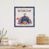 Die besten Freunde für Pixel Art Poster (Küche)