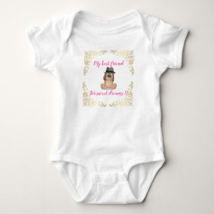 Die besten Freunde für süße Träume Baby Strampler