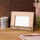 Die besten Freunde Geätzte Rahmen (Linke Ecke)