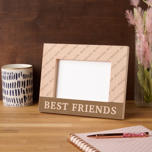 Die besten Freunde Geätzte Rahmen (Linke Ecke)