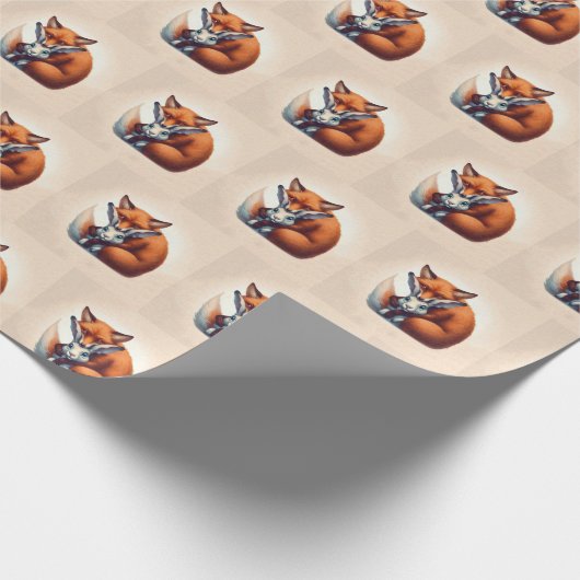 Die besten Freunde Geschenkpapier (Ecke)