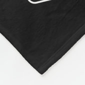 Die besten Freunde handgeschriebene Skriptschwerpu Fleecedecke (Ecke)