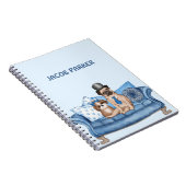 Die besten Freunde im CouchNotebook Notizblock (Rechte Seite)