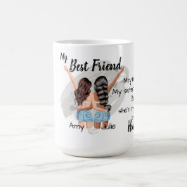 Die besten Freunde Kaffee-Tasse Kaffeetasse
