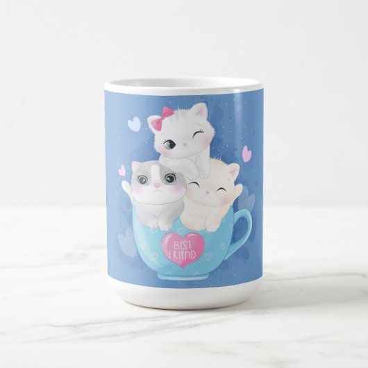 Die besten Freunde Kaffee-Tasse Kaffeetasse (Mittel)