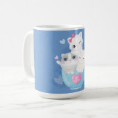 Die besten Freunde Kaffee-Tasse Kaffeetasse (Vorderseite Links)