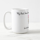 Die besten Freunde Kaffeetasse (Links)