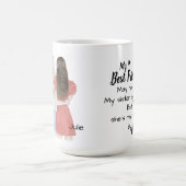 Die besten Freunde Kaffeetasse (Mittel)