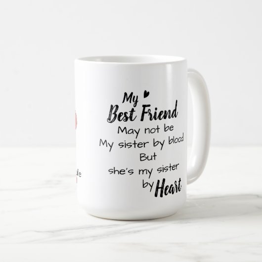 Die besten Freunde Kaffeetasse (VorderseiteRechts)