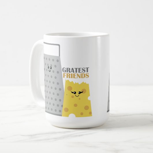 Die besten Freunde Kaffeetasse (Vorderseite Links)