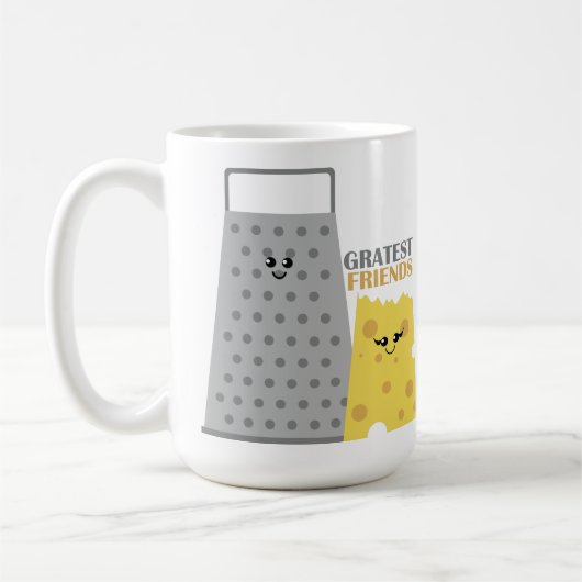 Die besten Freunde Kaffeetasse (Links)