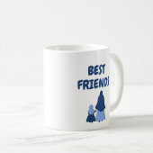 Die besten Freunde Kaffeetasse (VorderseiteRechts)