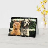 Die besten Freunde Karte (Gelbe Blume)