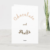 Die besten Freunde Karte (Rückseite)